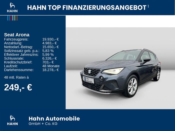 Seat Arona 1.0 TSI FR 81 kW image number 4