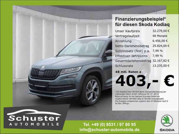 Skoda Kodiaq 2.0 TSI 4x4 DSG Sportline 140 kW image number 5