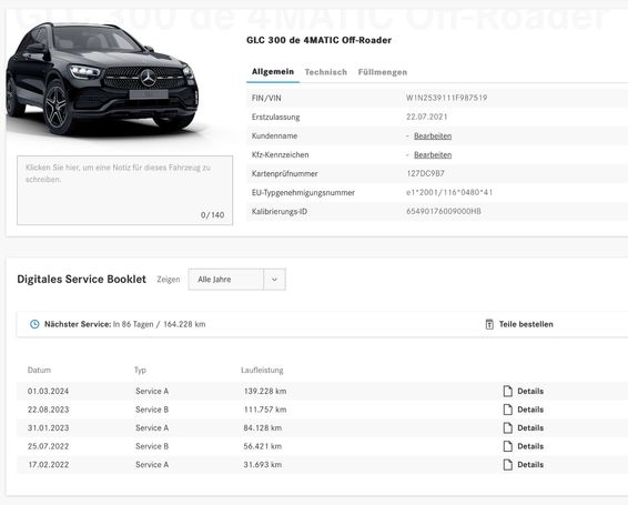 Mercedes-Benz GLC 300 de 225 kW image number 12