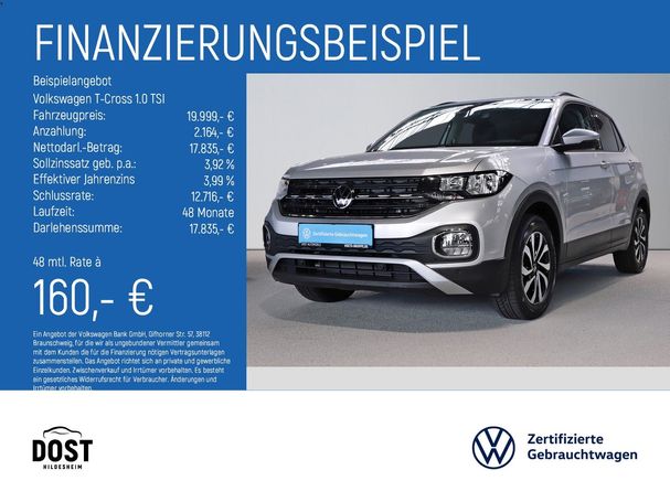 Volkswagen T-Cross 1.0 TSI Active 81 kW image number 5