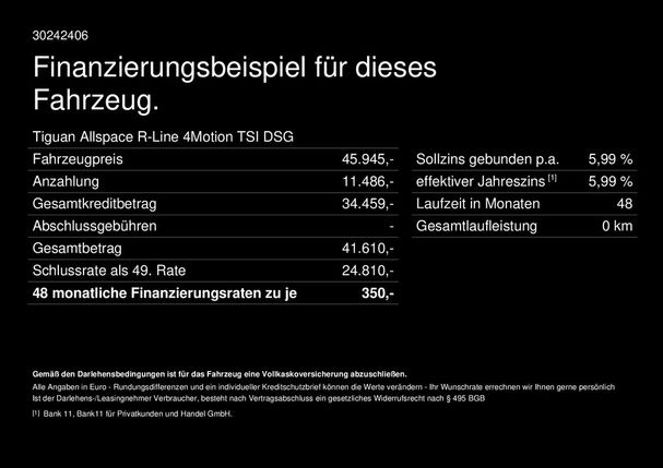 Volkswagen Tiguan Allspace TSI R-Line DSG 4Motion 180 kW image number 14