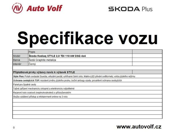 Skoda Kodiaq 2.0 TDI 4x4 Style 110 kW image number 6