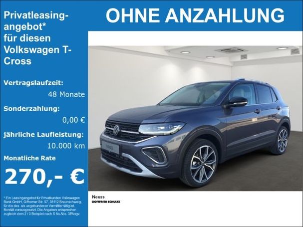 Volkswagen T-Cross 1.0 TSI DSG Style 85 kW image number 2