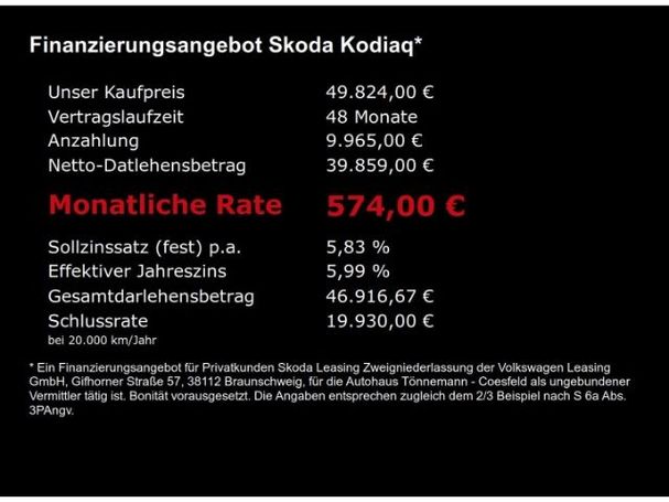 Skoda Kodiaq TDI Selection 4x4 DSG 142 kW image number 5