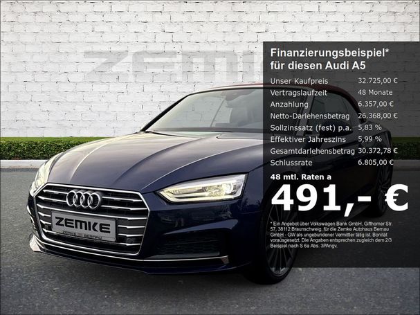 Audi A5 40 TDI S tronic Sport Cabrio 140 kW image number 2