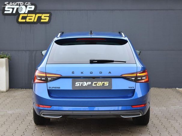 Skoda Superb SportLine 4x4 147 kW image number 4