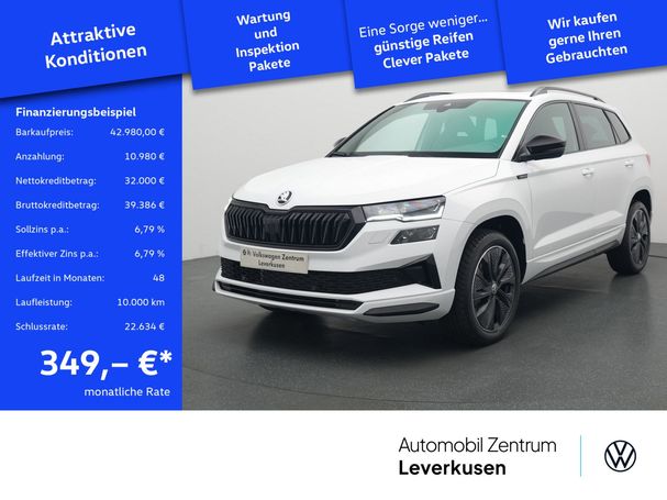 Skoda Karoq 1.5 TSI Sportline 110 kW image number 1