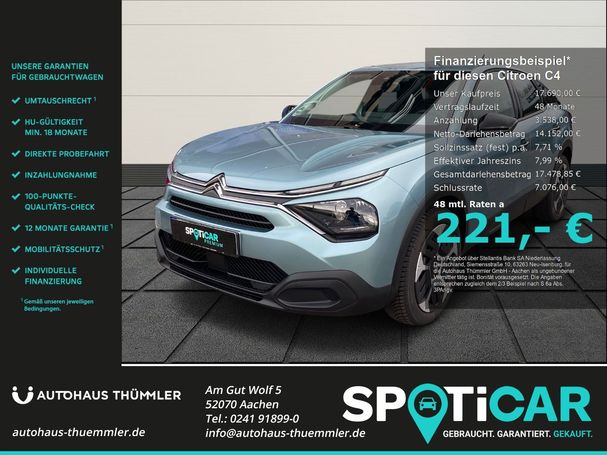 Citroen C4 PureTech 100 You 74 kW image number 6