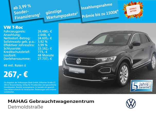 Volkswagen T-Roc 2.0 TSI Sport 4Motion DSG 140 kW image number 2