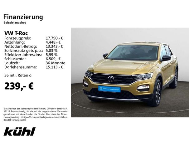 Volkswagen T-Roc 1.0 TSI 85 kW image number 5