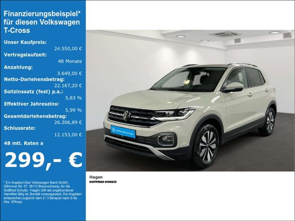 Volkswagen T-Cross 1.0 TSI DSG 81 kW image number 5