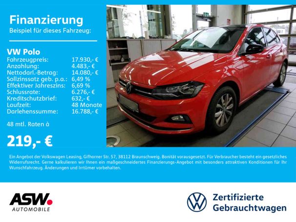 Volkswagen Polo 1.0 TSI DSG Highline 70 kW image number 5