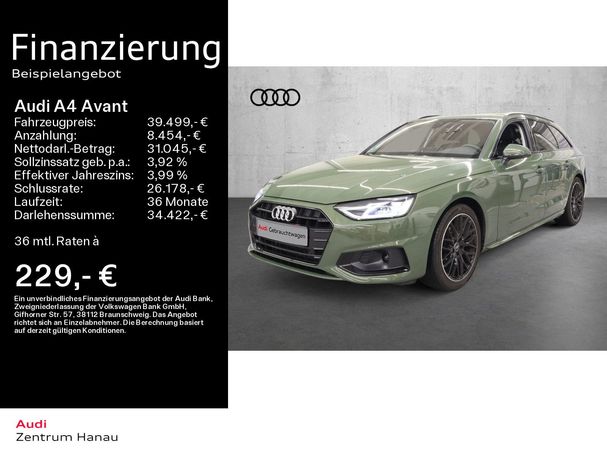 Audi A4 30 TDI Avant Advanced 100 kW image number 4