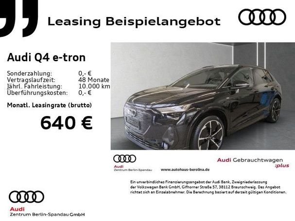 Audi Q4 55 e-tron S-line 250 kW image number 5