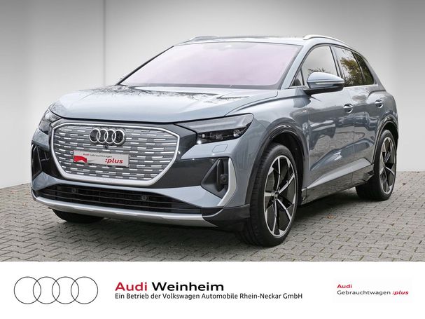 Audi Q4 50 quattro e-tron S-line 220 kW image number 1