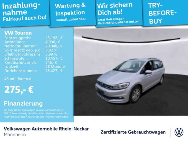 Volkswagen Touran 2.0 TDI Comfortline 85 kW image number 4