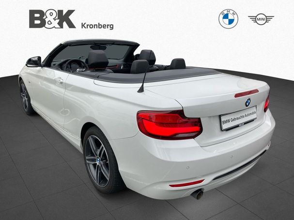 BMW 218d Cabrio Sport Line 110 kW image number 8