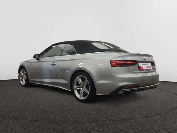 Audi A5 40 TFSI quattro S tronic Cabrio Advanced 150 kW image number 5