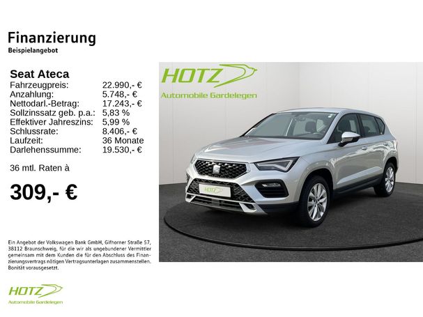 Seat Ateca 1.5 TSI Style 110 kW image number 5