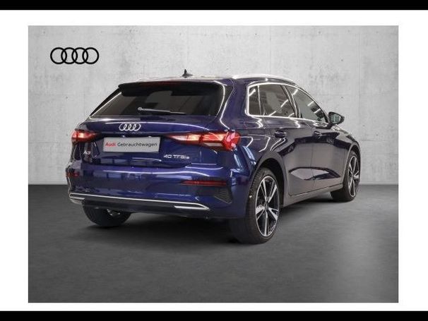 Audi A3 40 TFSIe Sportback Advanced 150 kW image number 3