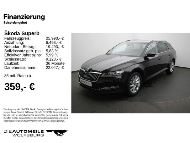 Skoda Superb Combi 1.5 TSI DSG Style 110 kW image number 5