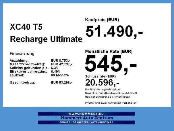 Volvo XC40 T5 Recharge 192 kW image number 5