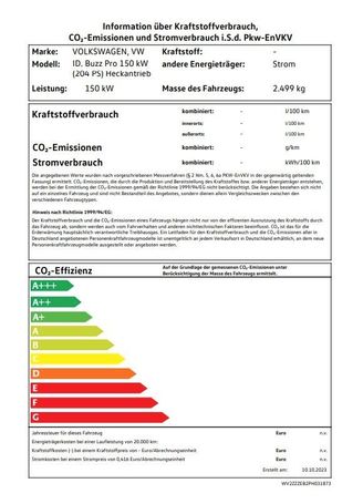 Volkswagen ID. Buzz Pro 150 kW image number 17