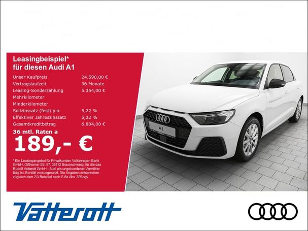 Audi A1 25 TFSI Sportback 70 kW image number 2