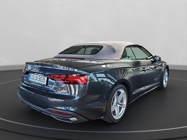 Audi A5 40 TFSI S tronic Cabrio 150 kW image number 6