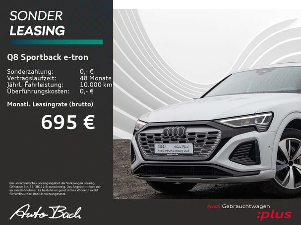 Audi Q8 50 e-tron S-line Sportback 250 kW image number 5