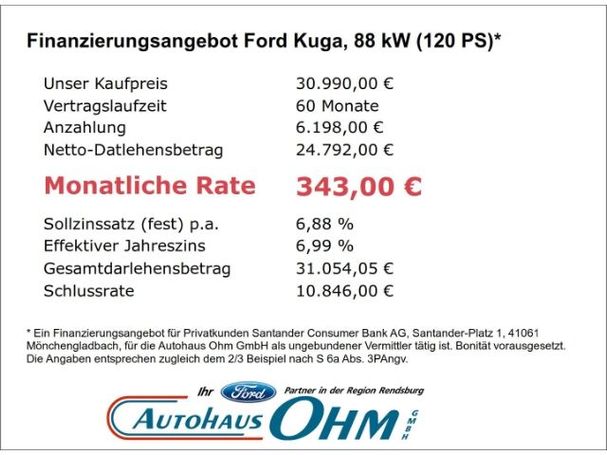 Ford Kuga 1.5 EcoBlue Titanium 88 kW image number 6