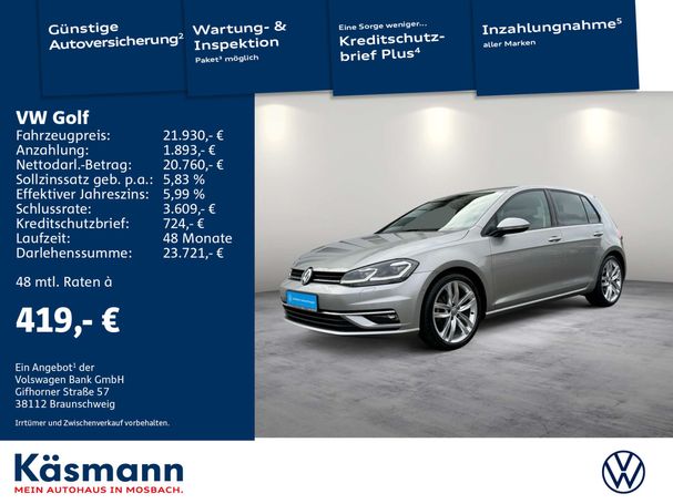 Volkswagen Golf 1.5 TSI Highline DSG 110 kW image number 4