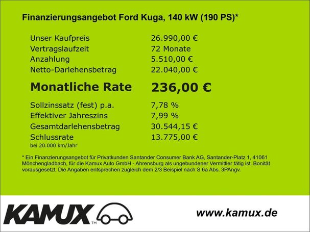 Ford Kuga 2.0 ST-Line X 140 kW image number 13