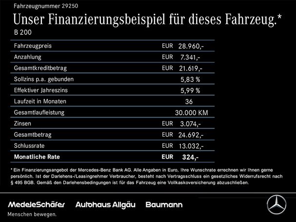 Mercedes-Benz B 200 120 kW image number 19