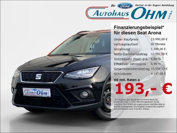 Seat Arona 1.0 TSI Style 70 kW image number 3