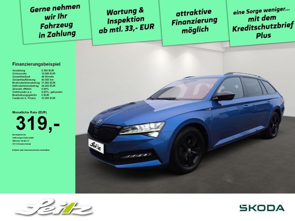 Skoda Superb Combi 2.0 TDI SportLine 4x4 147 kW image number 2