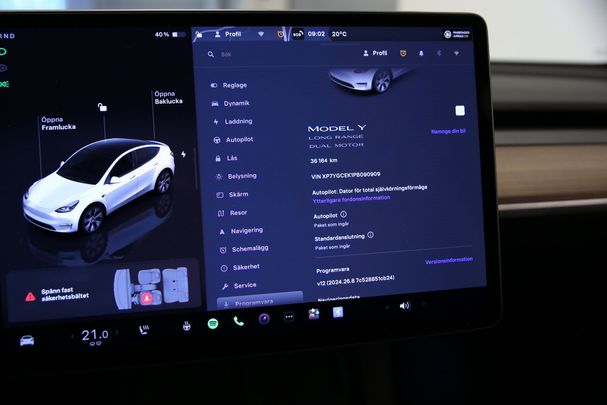 Tesla Model Y Long Range AWD Dual Motor 378 kW image number 30