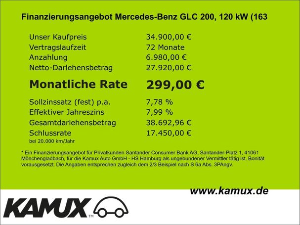 Mercedes-Benz GLC 200 d 4Matic 120 kW image number 7