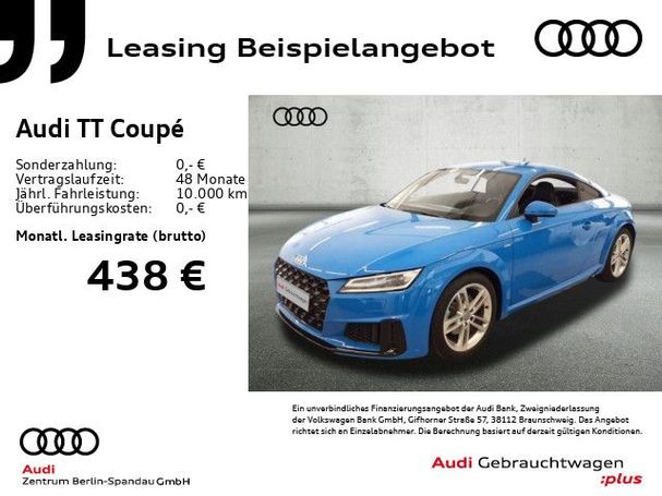 Audi TT 40 TFSI S tronic S-line 145 kW image number 4