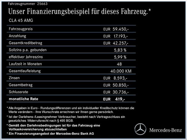 Mercedes-Benz CLA 45 AMG S 310 kW image number 13