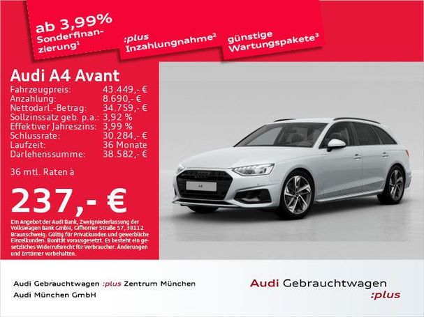 Audi A4 30 TDI S tronic Avant Advanced 100 kW image number 2