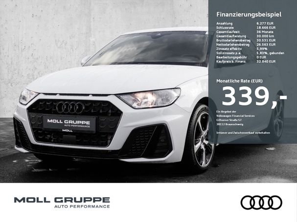 Audi A1 35 TFSI S tronic S-line Sportback 110 kW image number 2