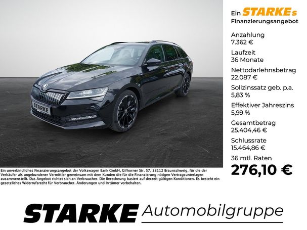 Skoda Superb 1.4 TSI IV Sportline 160 kW image number 5