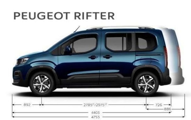 Peugeot Rifter 100 Allure 75 kW image number 4