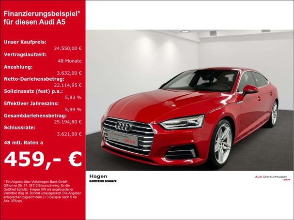 Audi A5 35 TDI S tronic Sportback 110 kW image number 5