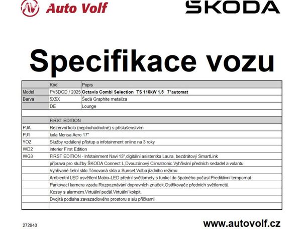 Skoda Octavia 1.5 TSI 110 kW image number 5