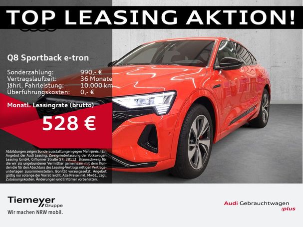 Audi Q8 55 e-tron Sportback Advanced 300 kW image number 4