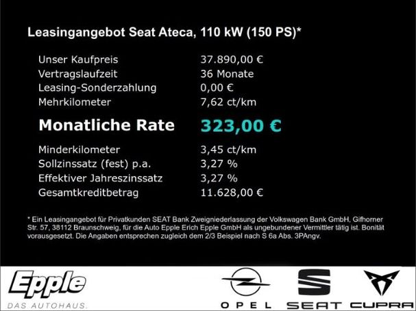 Seat Ateca TDI Style 110 kW image number 5