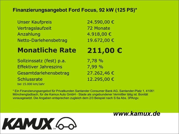 Ford Focus 1.0 92 kW image number 10