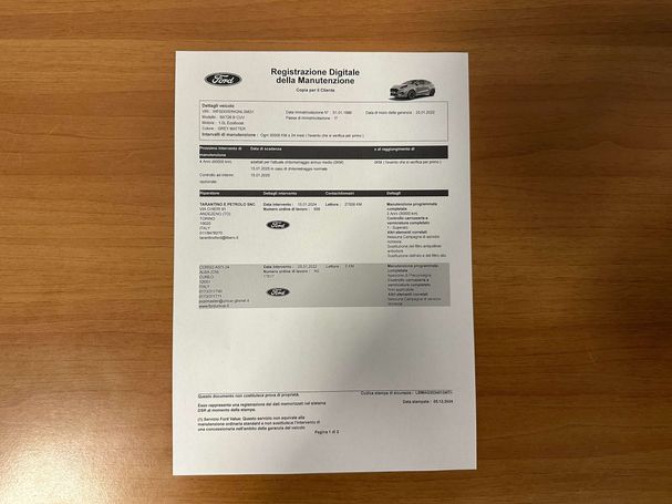 Ford Puma 1.0 EcoBoost ST-Line X 92 kW image number 19